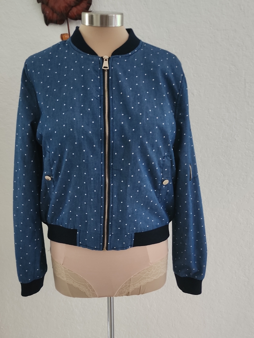 BLACK LABEL | Blue Polka Dot Jacket